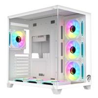 PC Power ICEBERG V3 White 650W With PSU AND 7 FANS